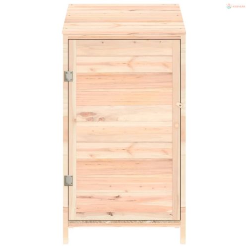 Tömör fenyőfa kerti fészer 55 x 52 x 112 cm