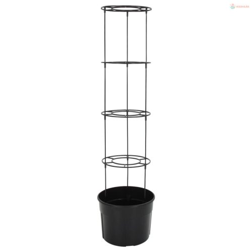 Antracitszürke polipropilén paradicsomtermesztő Ø39 x 150 cm