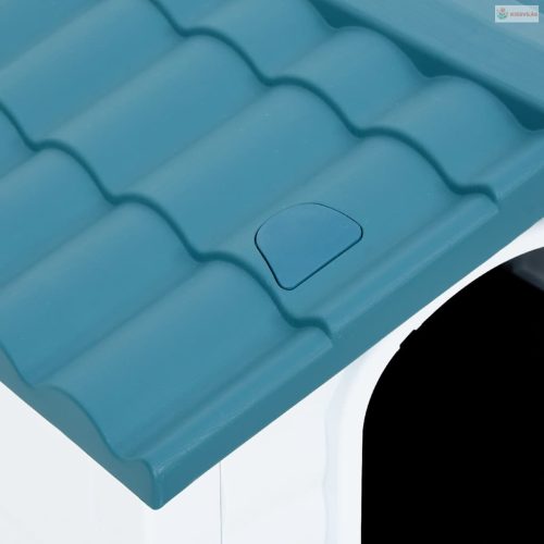 Kék polipropilén kutyaház 90,5 x 68 x 66 cm