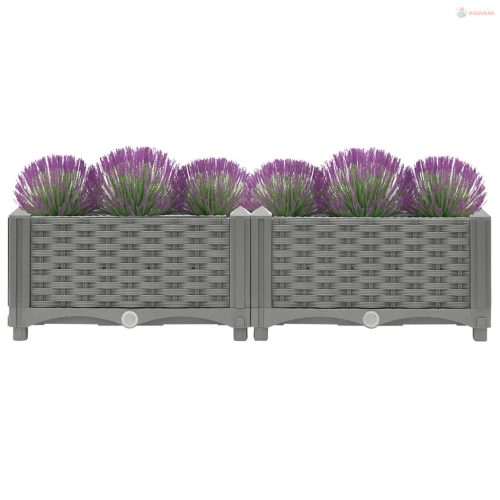 Polipropilén magaságyás 80 x 40 x 23 cm