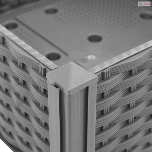 Polipropilén magaságyás 120 x 40 x 23 cm