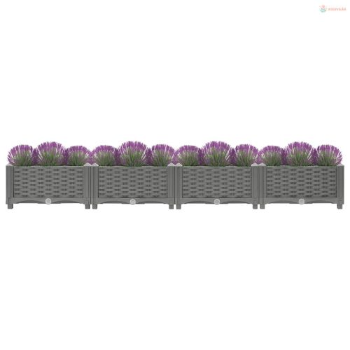 Polipropilén magaságyás 160 x 40 x 23 cm