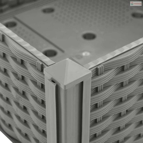 Polipropilén magaságyás 160 x 40 x 23 cm