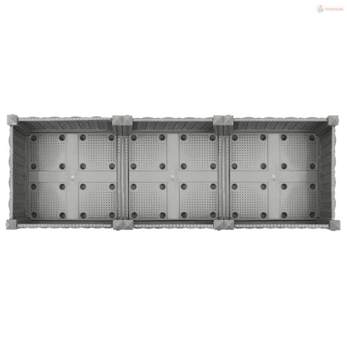 Polipropilén magaságyás 120 x 40 x 71 cm