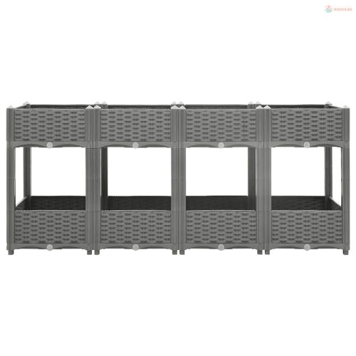 Polipropilén magaságyás 160 x 40 x 71 cm