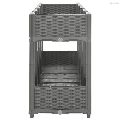 Polipropilén magaságyás 160 x 40 x 71 cm