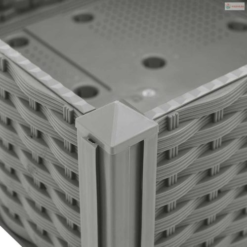 Polipropilén magaságyás 160 x 40 x 71 cm