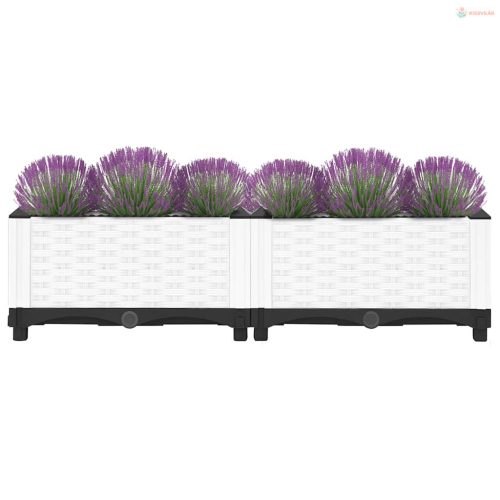 Polipropilén magaságyás 80 x 40 x 23 cm