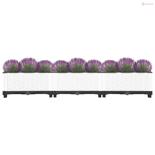 Polipropilén magaságyás 120 x 40 x 23 cm