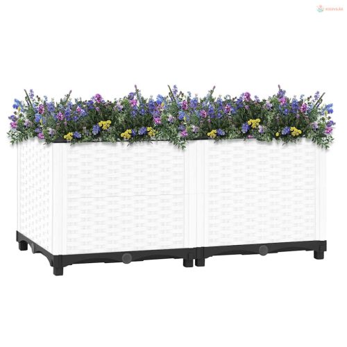 Polipropilén magaságyás 80 x 40 x 38 cm