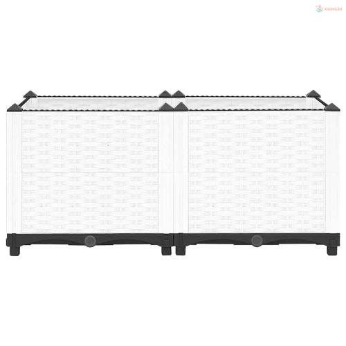 Polipropilén magaságyás 80 x 40 x 38 cm