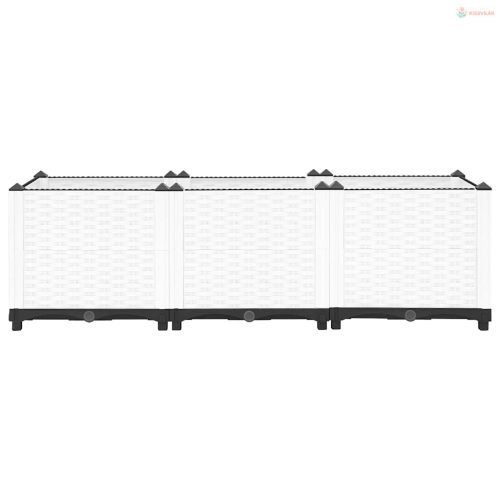 Polipropilén magaságyás 120 x 40 x 38 cm