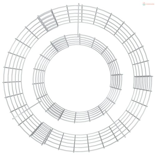 Horganyzott vas gabion tűzrakó Ø 50 cm