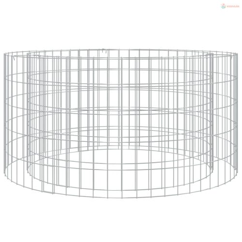 Horganyzott vas gabion tűzrakó Ø 100 cm