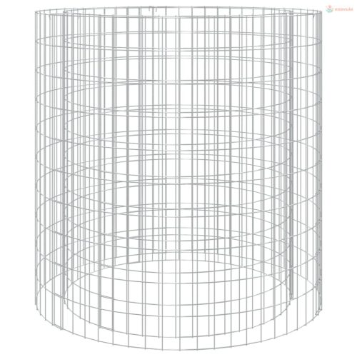 Horganyzott vas gabion tűzrakó Ø 100 cm