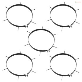 Vas gyepszellőztető bilincsek 5 db tüskével Ø 30 cm