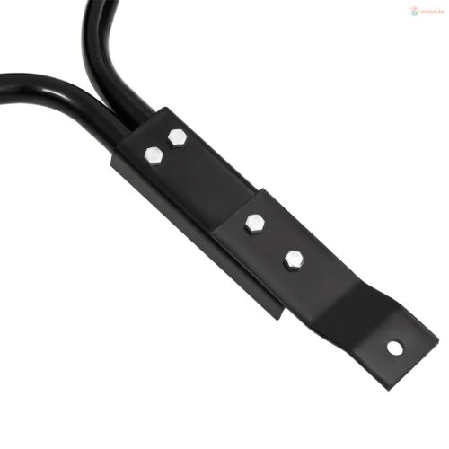 Fekete vas kerti fűnyíró tolható 63 L