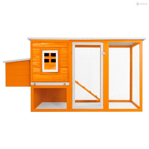 Kültéri fa tyúkól 1 tojástartó ketreccel