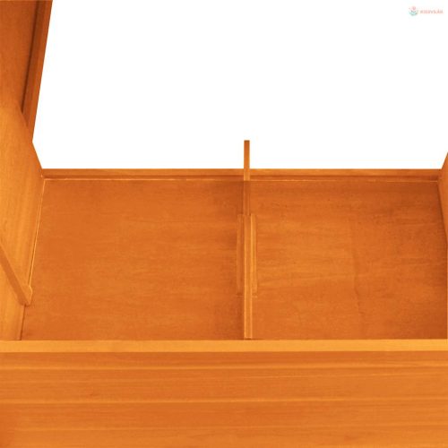 Kültéri fa tyúkól 1 tojástartó ketreccel