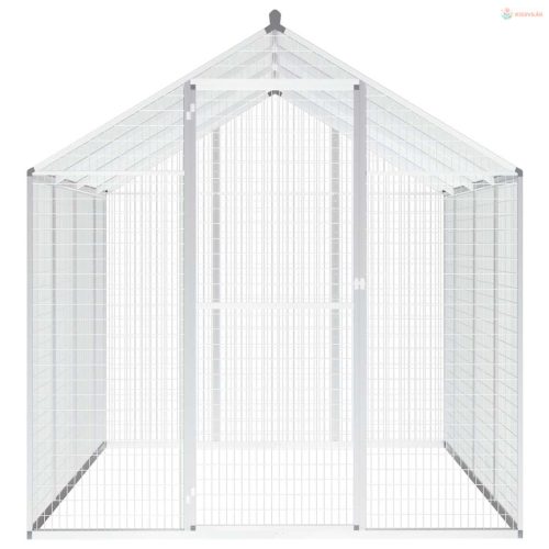 Kültéri alumínium madárház 178 x 242 x 192 cm