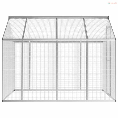 Kültéri alumínium madárház 178 x 242 x 192 cm