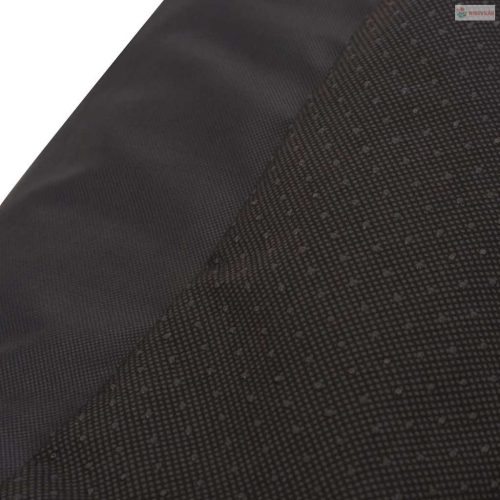 Kutyaágy bélelt párnával fekete L