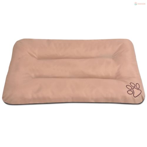 L méretű bézs kutyamatrac