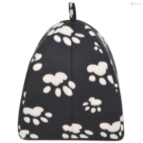 L-es méretű fekete macskaágy