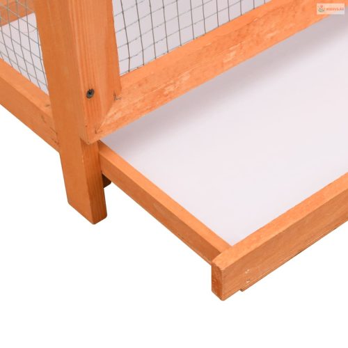 Tömör fenyő- és jegenyefa madárkalitka 125,5 x 59,5 x 164 cm