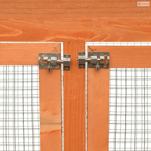 Tömör fenyő- és jegenyefa madárkalitka 125,5 x 59,5 x 164 cm