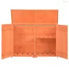 Fa kerti fészer 128x42x91 cm