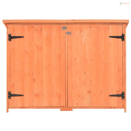 Fa kerti fészer 128x42x91 cm