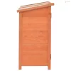 Fa kerti fészer 128x42x91 cm