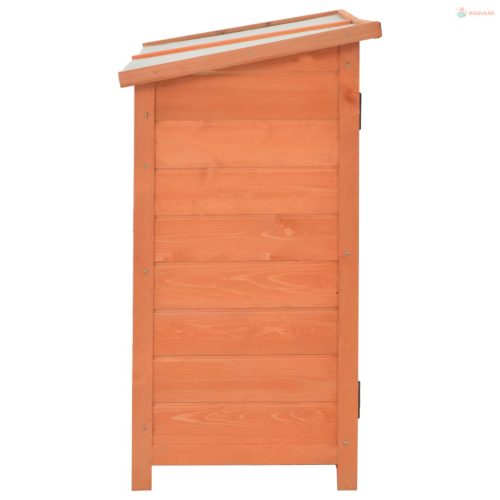 Fa kerti fészer 128x42x91 cm