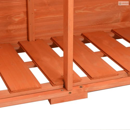 Fa kerti fészer 128x42x91 cm