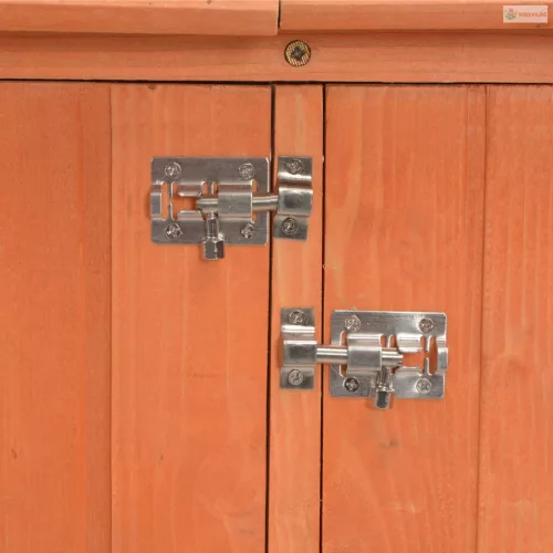 Fa kerti fészer 128x42x91 cm