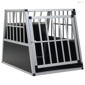 Egyajtós kutyaszállító ketrec 65 x 91 x 69,5 cm