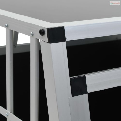 Kétajtós kutyaszállító ketrec 94 x 88 x 69 cm