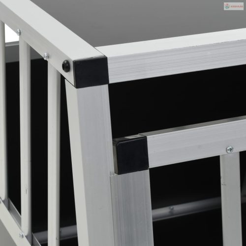 Egyajtós kutyaszállító ketrec 54 x 69 x 50 cm