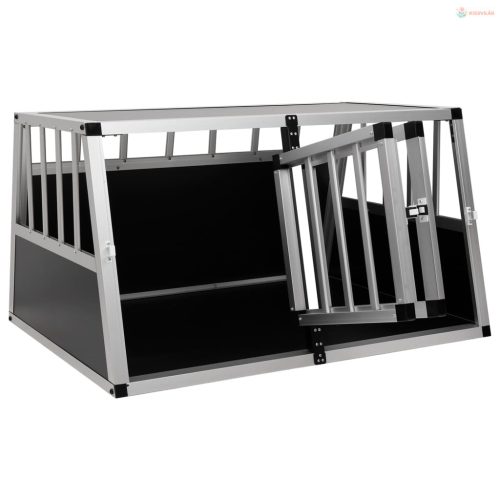 Kétajtós kutyaszállító ketrec 89 x 69 x 50 cm