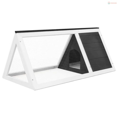 Szürke fa nyúlketrec/állatketrec