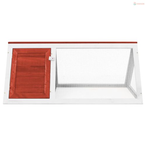 Piros fa nyúlketrec/állatketrec