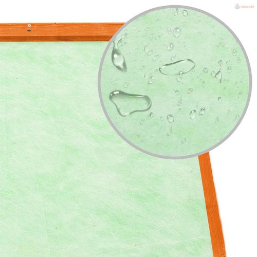 Tömör fenyőfa nyúlketrec 140 x 63 x 120 cm