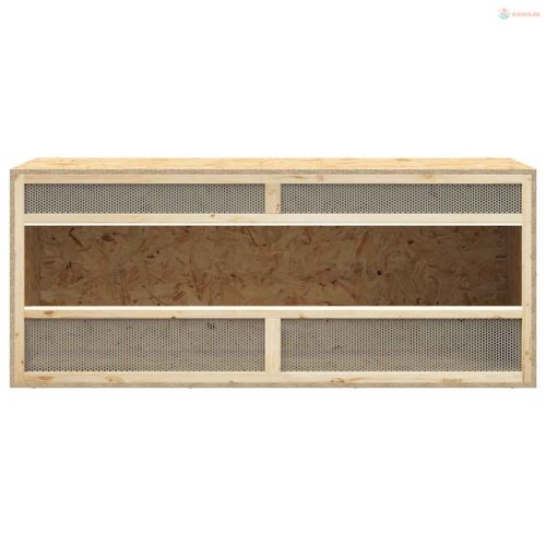 Szerelt fa terrárium 120 x 50 x 50 cm