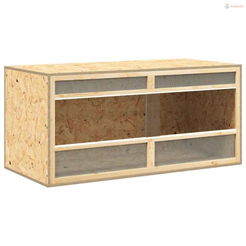 Szerelt fa terrárium 100x47x47 cm