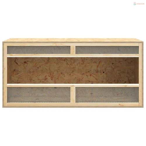 Szerelt fa terrárium 100x47x47 cm