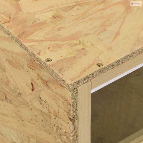 Szerelt fa terrárium 60x30x30 cm