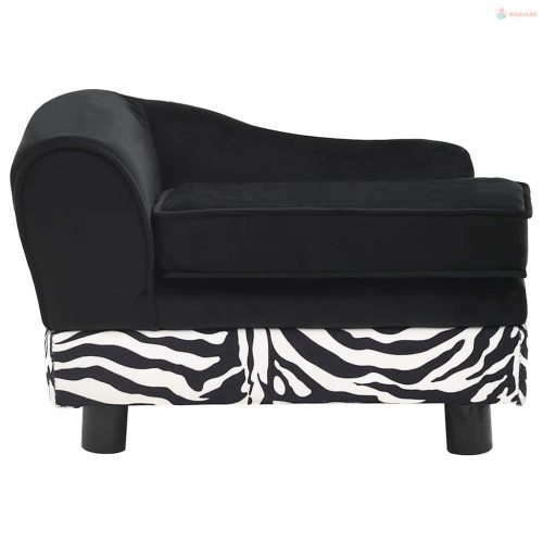 Plüss kutyakanapé 57 x 34 x 36 cm