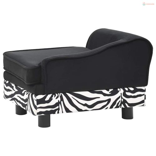 Plüss kutyakanapé 57 x 34 x 36 cm