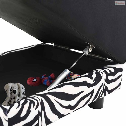 Plüss kutyakanapé 57 x 34 x 36 cm